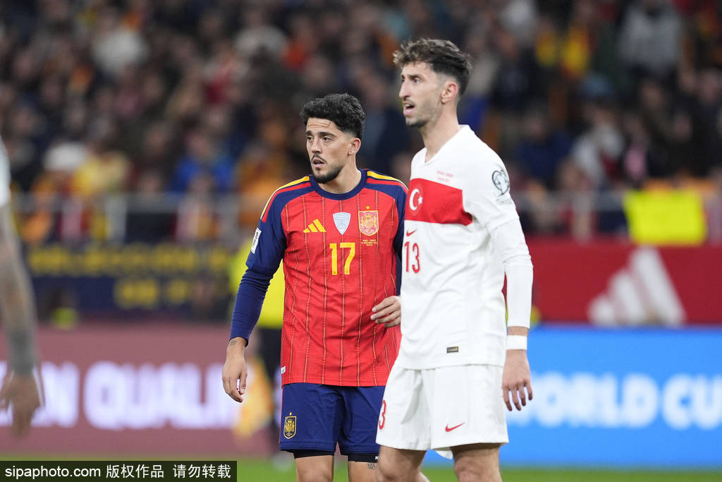 直通世界杯!世预赛-奥尔莫破门 西班牙2-2土耳其